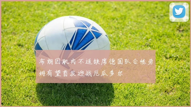 布朗因肌肉不适缺席德国队合练劳姆有望首发迎战厄瓜多尔